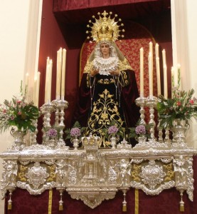 Altar Cultos María Stma. del Amor.