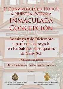 fiesta inmaculada 2013 Cartel Fiesta de la Inmaculada 2013