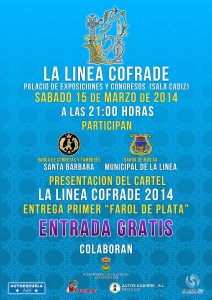 Cartel acto La Línea Cofrade 2014