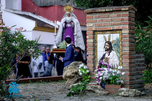 La Virgen del Amor en Rosario. Fotografía Jesús Asencio Pérez