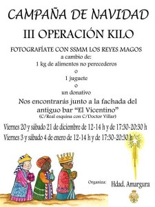 Cartel anunciador III Operación Kilo
