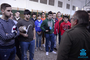 Primera Igualá costaleros palio Alegría.