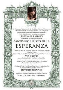 Cartel Cultos Cuaresmales