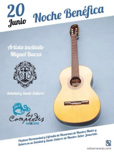 Cartel "Noche Benéfica"