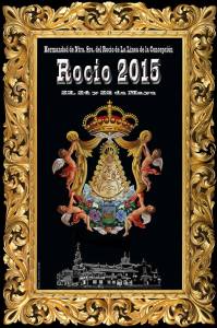 Cartel Rocío 2015, diseño y creación José Parra