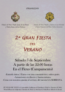 Cartel II Fiesta del Verano 2015