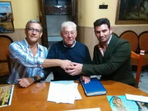 Firma del Contrato con la Hermandad Inmaculada