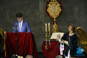 Alvaro Picardo colaborando en el Pregón