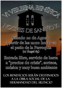 Cartel VI "Noches de San Pío X"