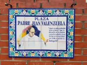Placa homenaje al Padre Juan Valenzuela