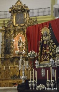 Altar de Cultos en el Santuario