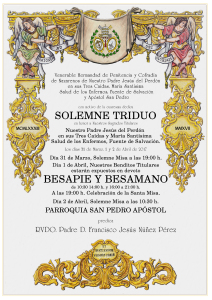 Cartel Cultos Cuaresmales