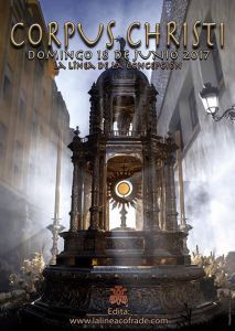 Cartel La Línea Cofrade para el Corpus Christi