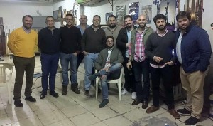 Algunos componentes del jurado