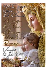Cartel XXI Pregón Virgen del Carmen
