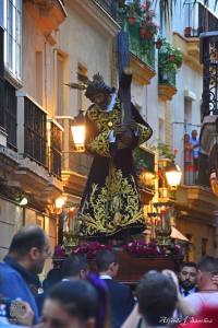 El Señor Gran Poder en Cádiz con su nueva Túnica