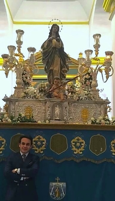 La Linea Cofrade » JOSÉ ANTONIO MOLINA FLORES, PREGONERO JUVENIL DE LA INMACULADA - La Linea Cofrade La Linea Cofrade » JOSÉ ANTONIO MOLINA FLORES, PREGONERO JUVENIL DE LA INMACULADA - La Linea Cofrade