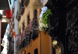 Balcones engalanados